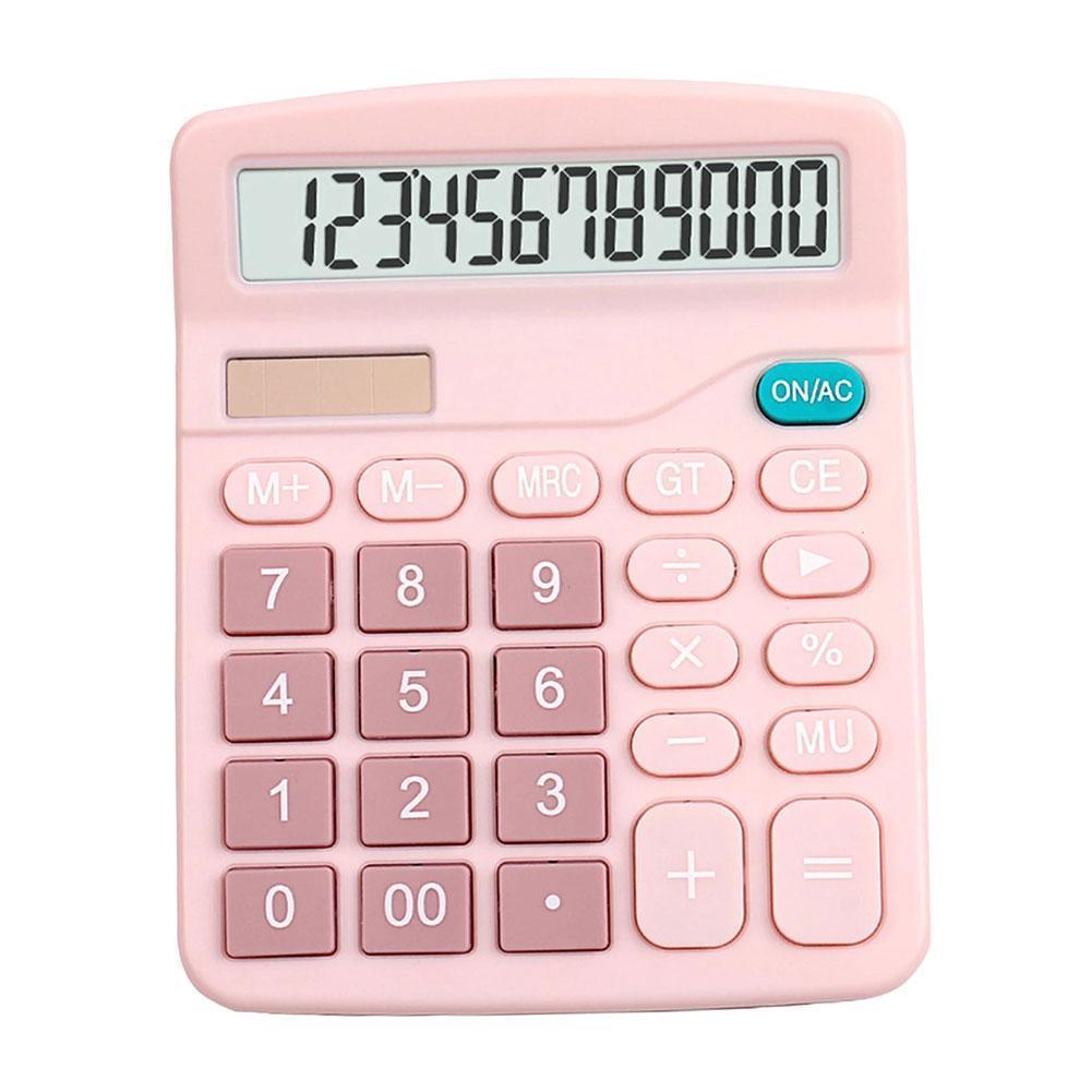 Electronic Gadgets For Home - 12 Digits Electronic Calculator Solar Calculator