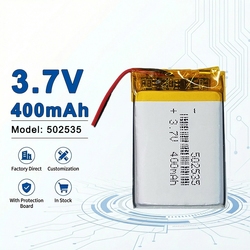 502535 3.7V 400mAh Lipo Batter - Electronics And Gadgets Ce recension och pris