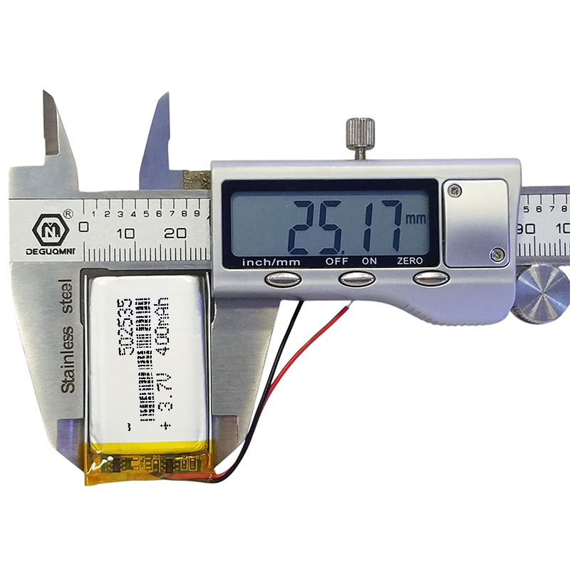 502535 3.7V 400mAh Lipo Batter - Electronics And Gadgets Ce recension och pris