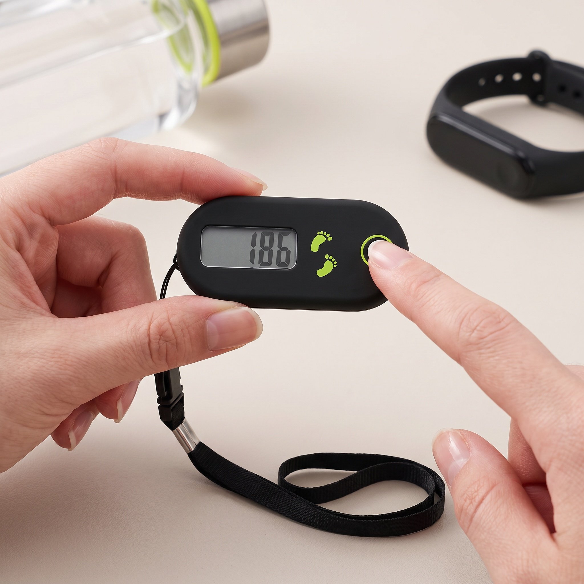Electronic Pedometer Portable  - Electronic Gadgets For Home recension och pris