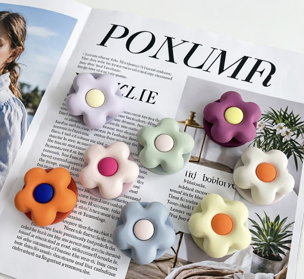 Cute Matte Flower Silicone Pho - Mobile Electronics Gadgets recension och pris