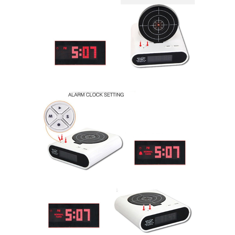 Clock Target Digital Alarm Clo - Electronic Gadgets For Home recension och pris
