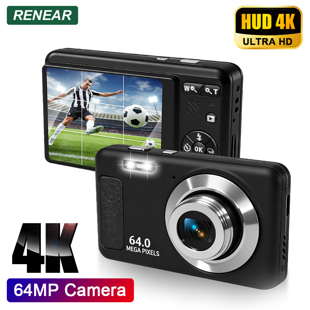4K Ultra HD Portable Digital C - Electronic Gadgets For Home recension och pris