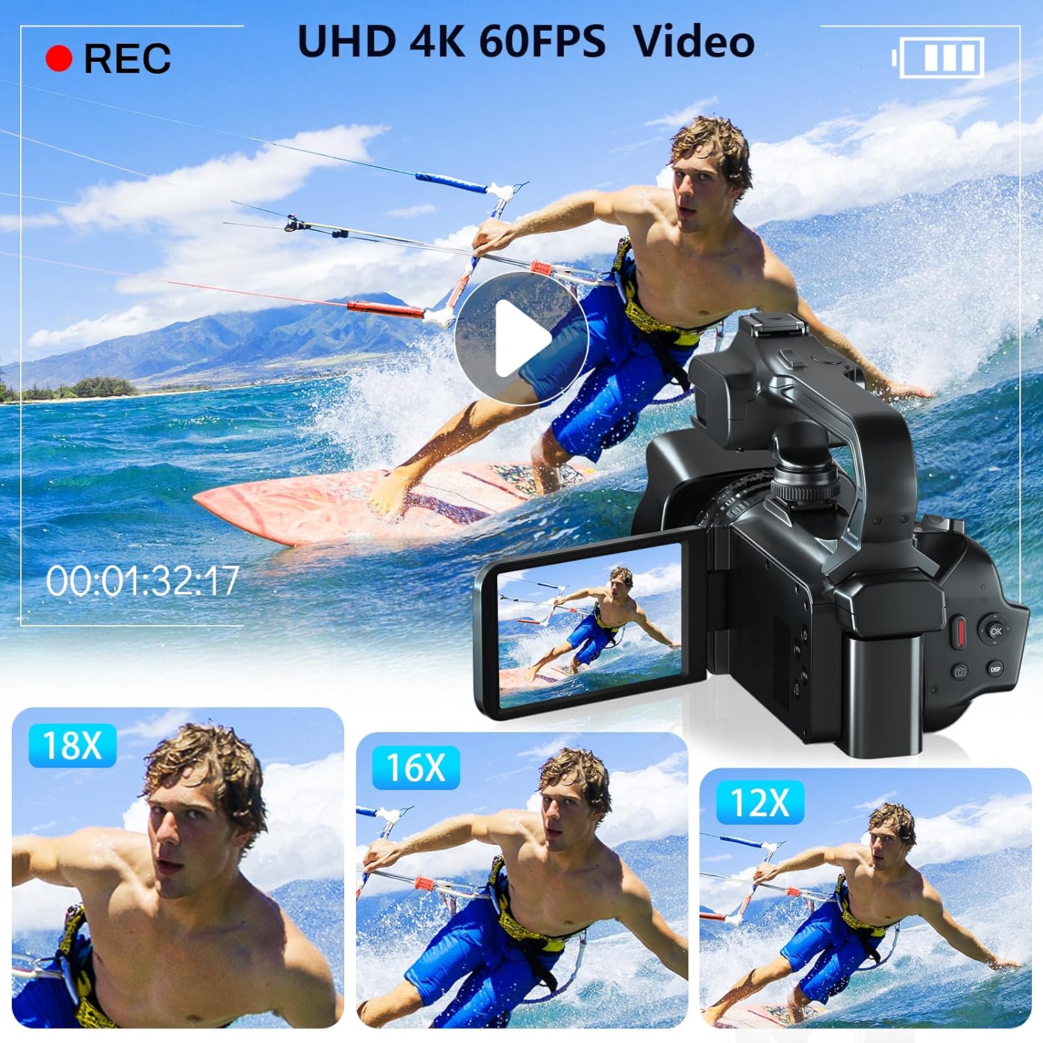 4K Professional Video Cameras  - Electronic Gadgets For Home recension och pris