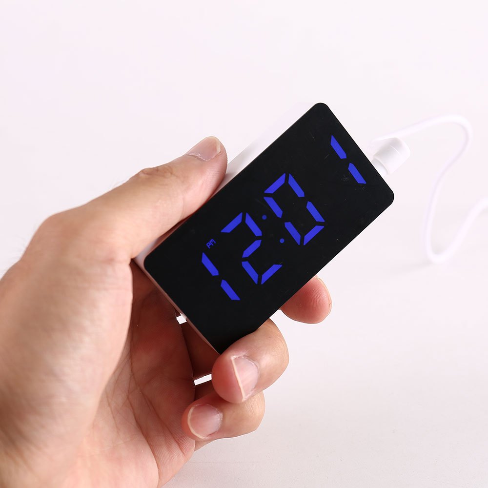 LED Electronic Watch Mirror Al - Electronic Gadgets For Home recension och pris