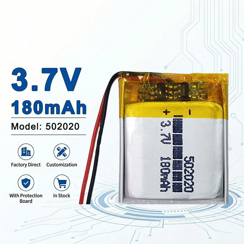 502020 3.7V 180mAh Rechargeabl - Electronics And Gadgets Ce recension och pris