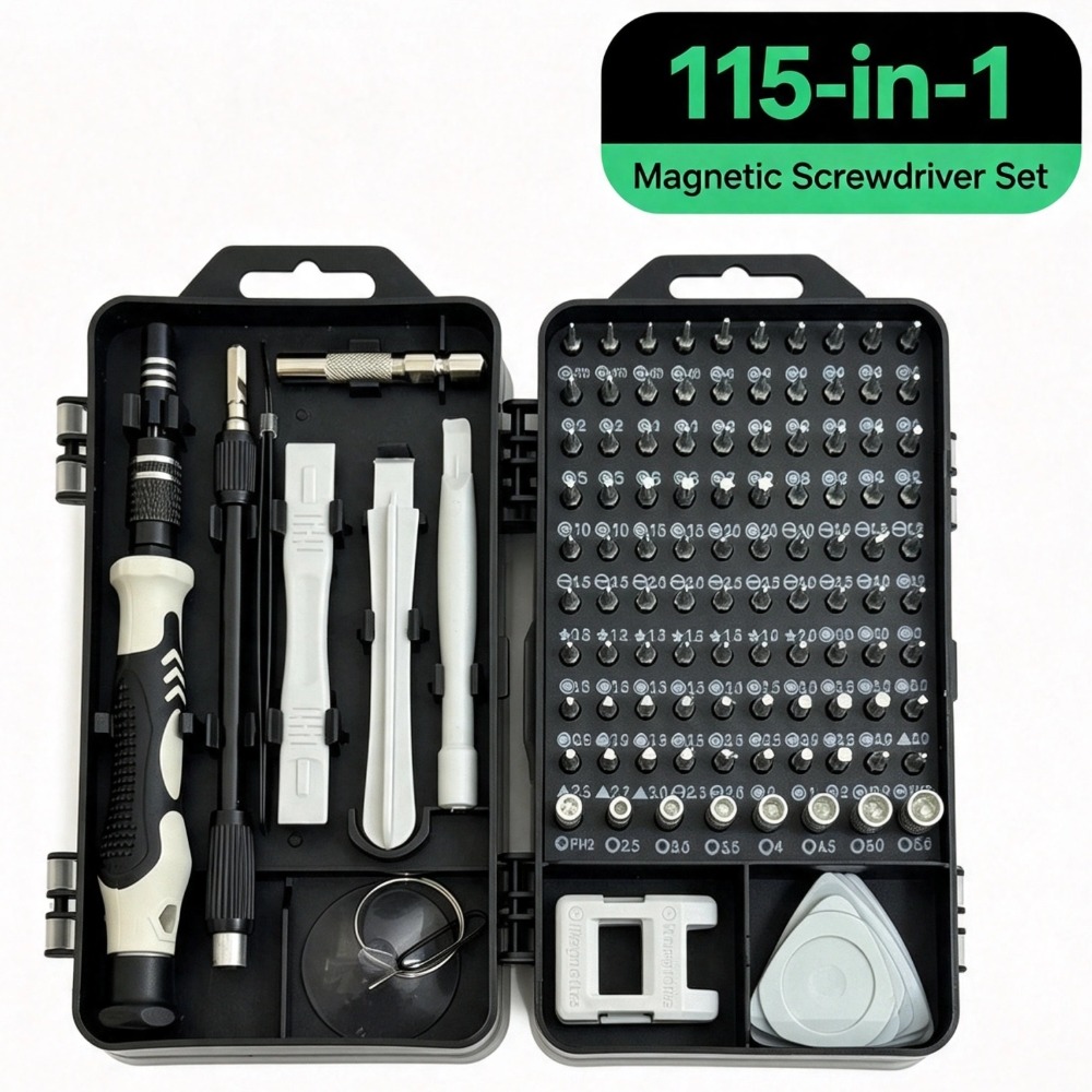115‑in‑1 Precision Screwdriver - Electronics Repair Gadgets recension och pris