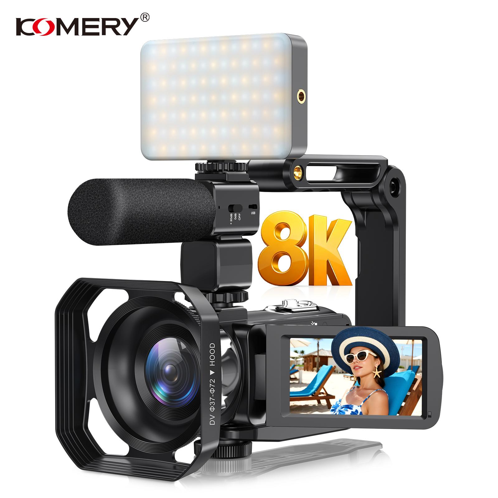 64MP 8K Camcorder 18X IR Night - Electronic Gadgets For Home recension och pris
